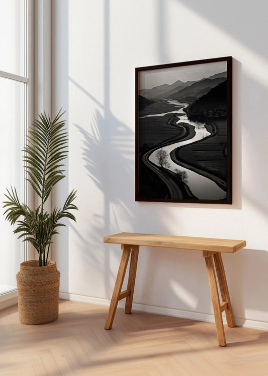 Cuadro El sendero del río