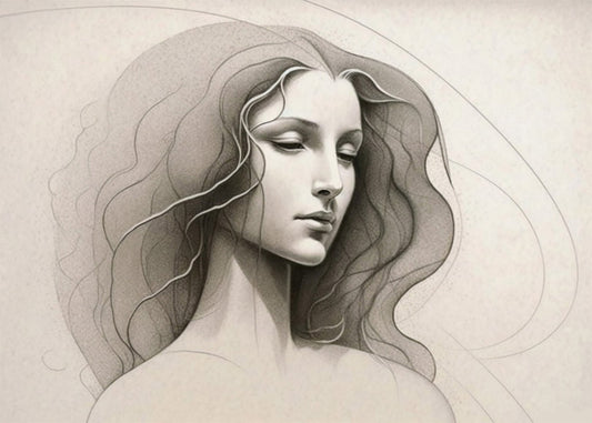 Cuadro Mujer sin expresión