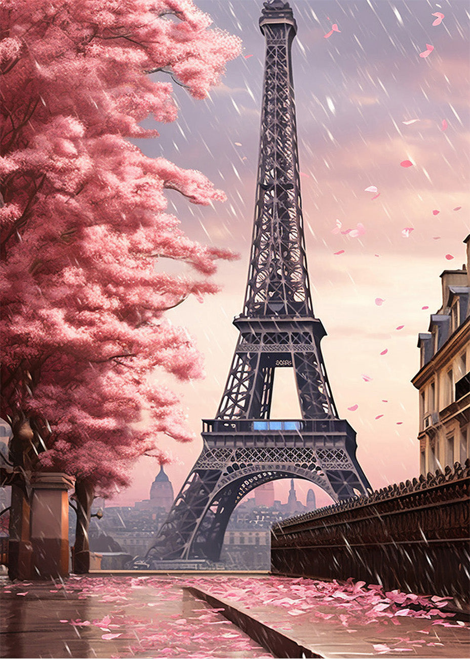 Cuadro Eiffel Tower from behind