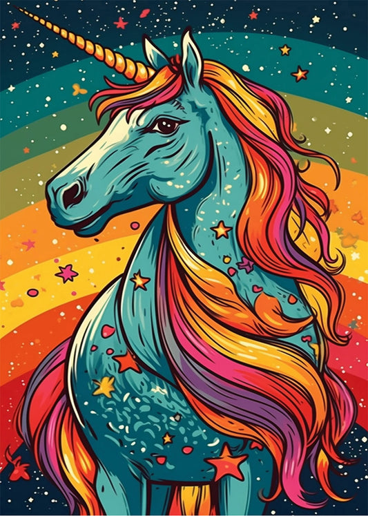 Cuadro Unicornio Pop