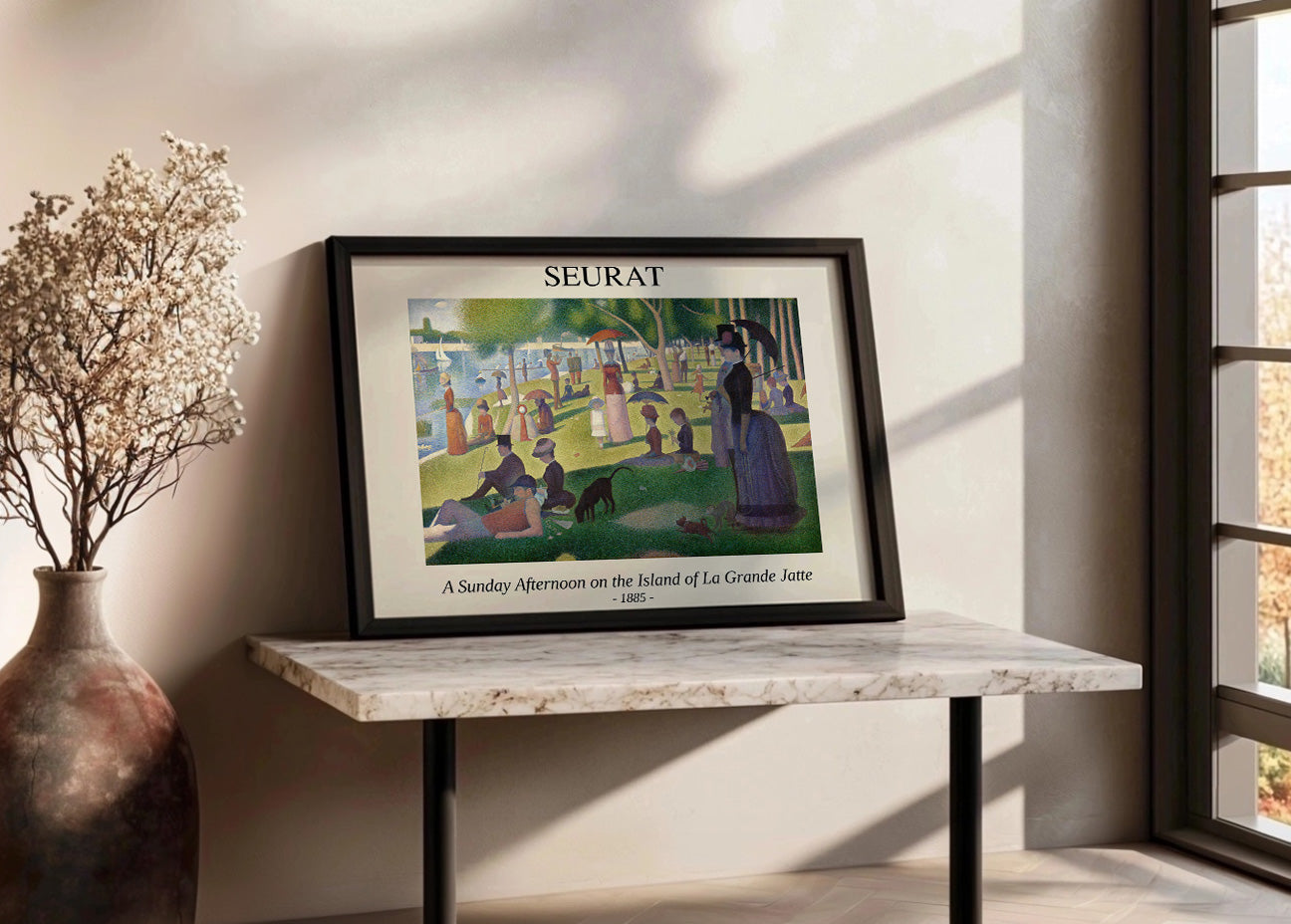 Ein Sonntagnachmittag auf der Insel La Grande Jatte (Seurat)
