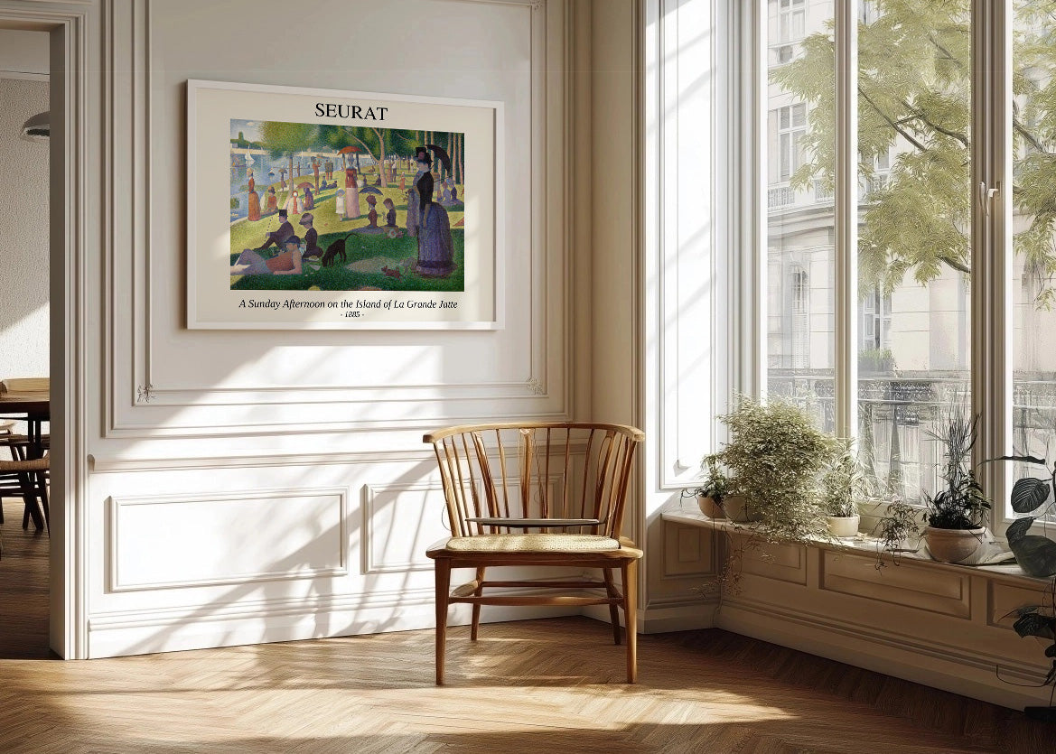 Ein Sonntagnachmittag auf der Insel La Grande Jatte (Seurat)