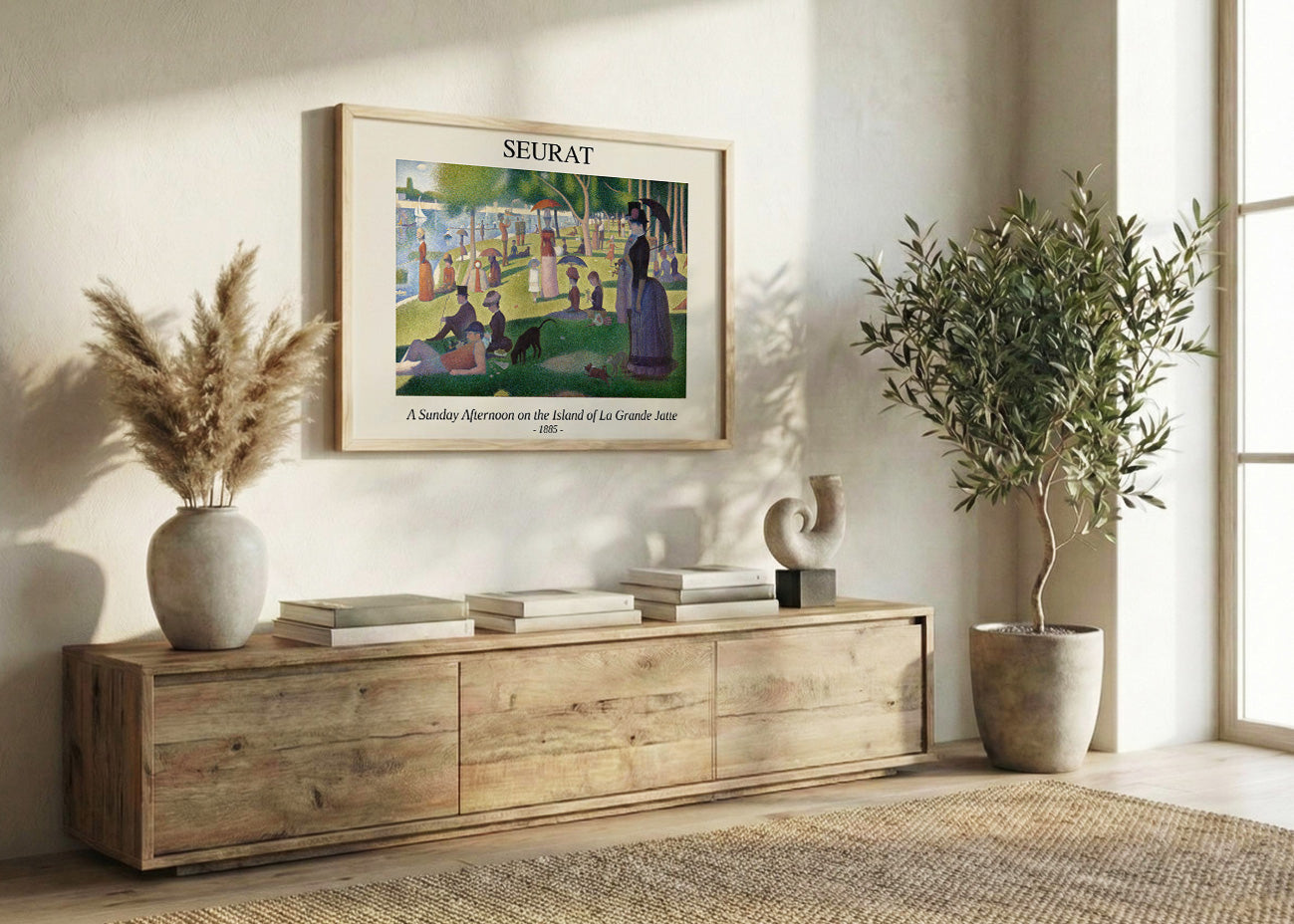Ein Sonntagnachmittag auf der Insel La Grande Jatte (Seurat)