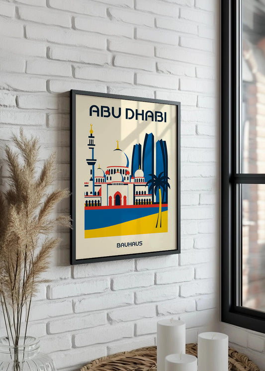 Cuadro Abu Dhabi Poster Bauhaus
