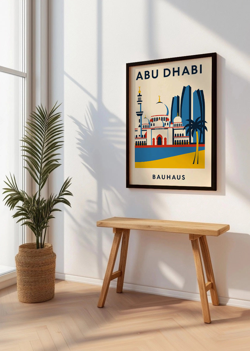 Cuadro Abu Dhabi Poster Bauhaus