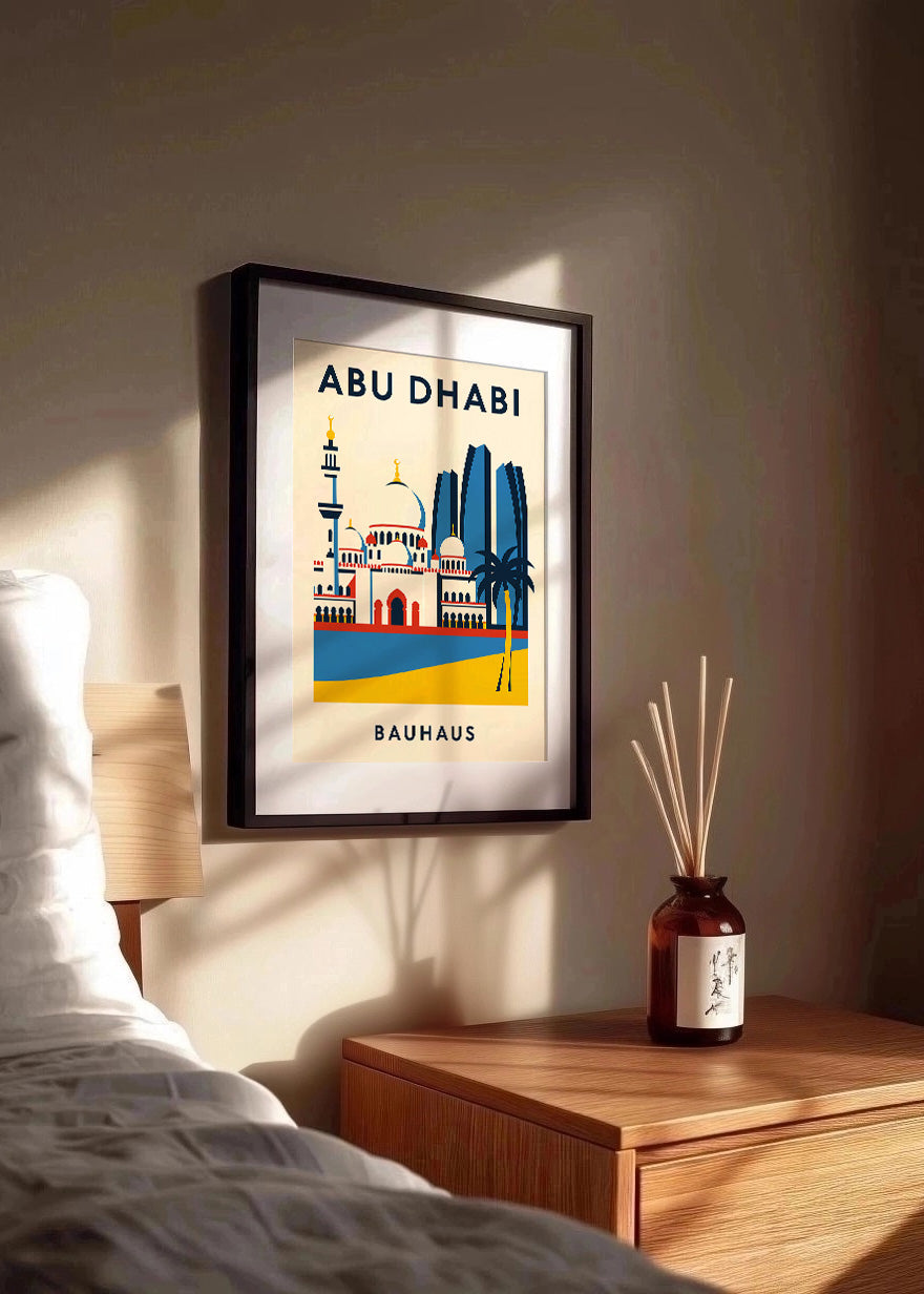 Cuadro Abu Dhabi Poster Bauhaus