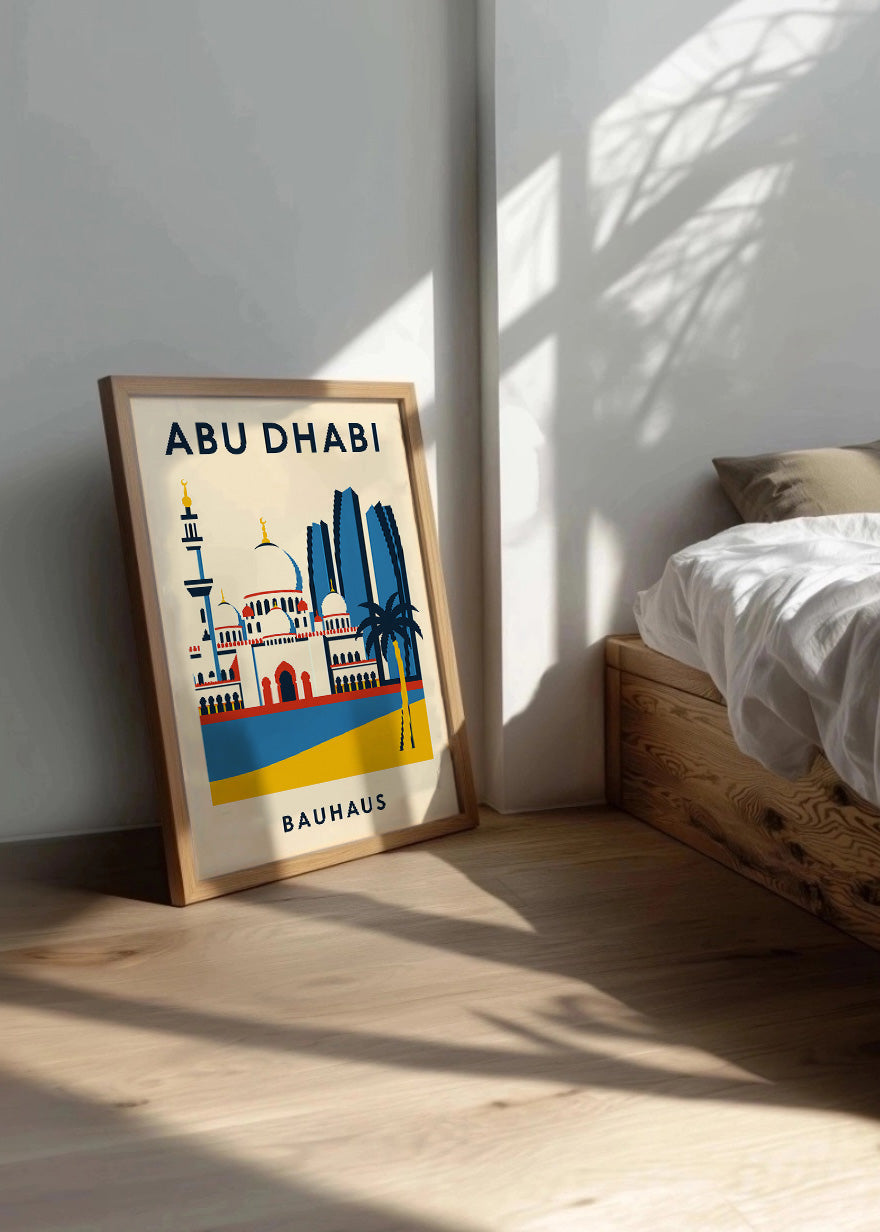 Cuadro Abu Dhabi Poster Bauhaus