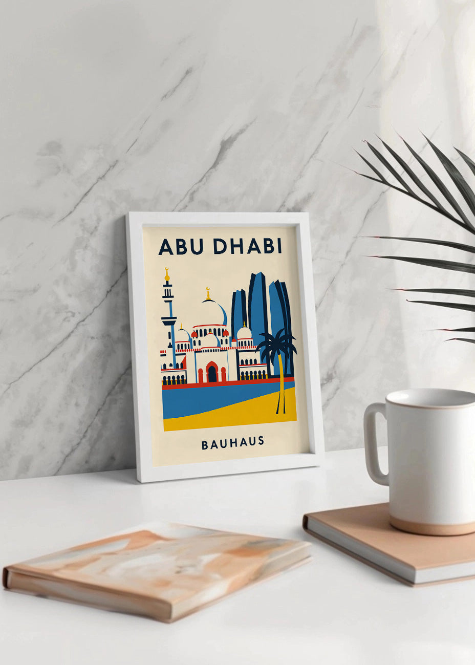 Cuadro Abu Dhabi Poster Bauhaus