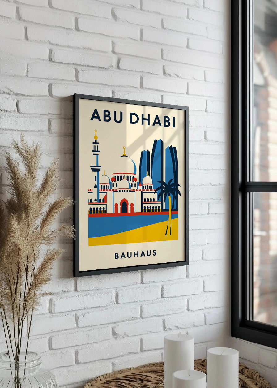 Cuadro Abu Dhabi Poster Bauhaus