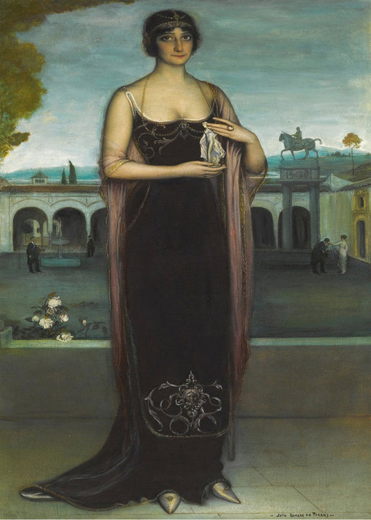 Cuadro Adela carbone, la tanagra (Julio Romero de Torres)