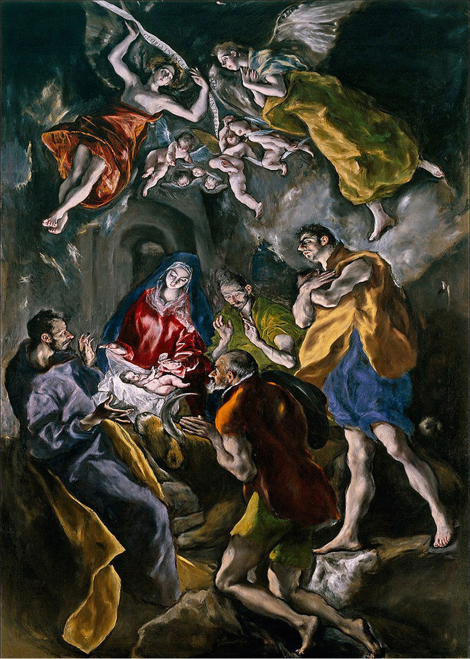 Cuadro ​Adoración de los pastores (El Greco)