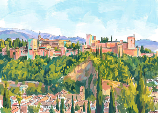 Cuadro Alhambra de Granada - Soft