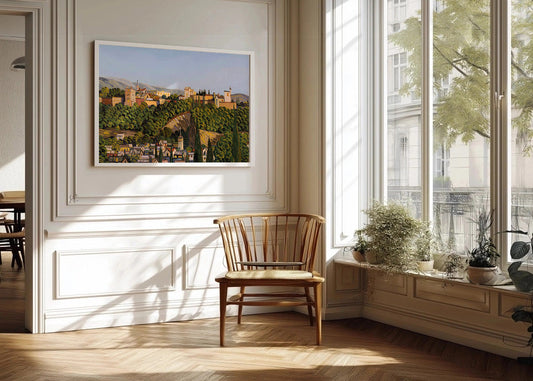 Cuadro Alhambra estilo Van Gogh