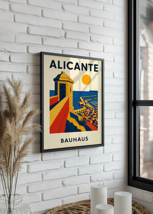 Alicante Poster Bauhaus