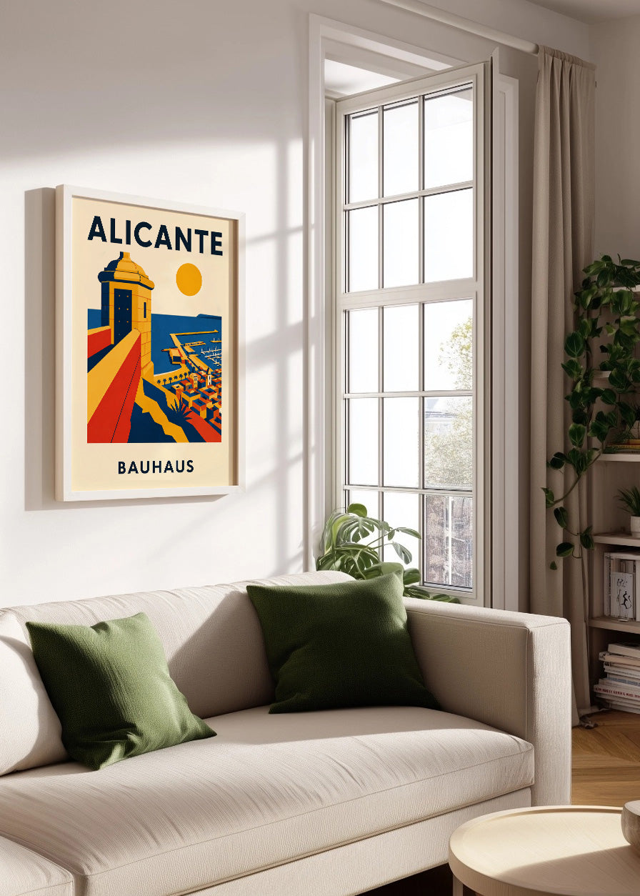 Alicante Poster Bauhaus