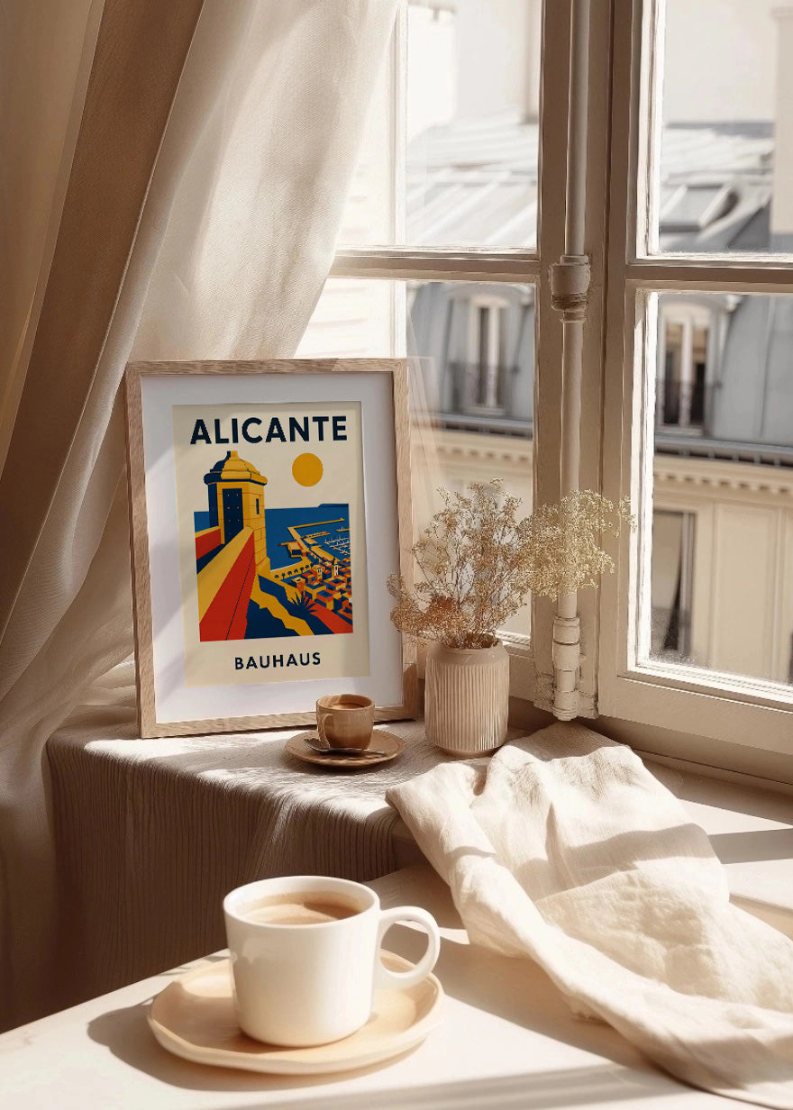 Alicante Poster Bauhaus