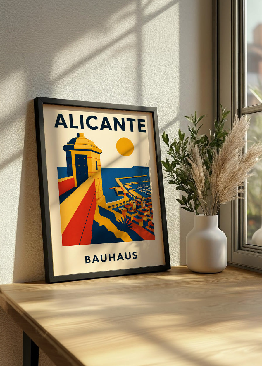 Alicante Poster Bauhaus