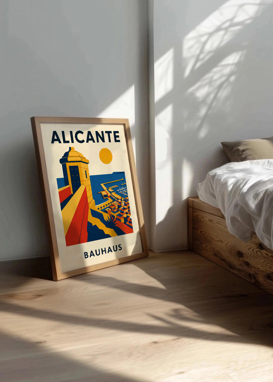 Alicante Poster Bauhaus