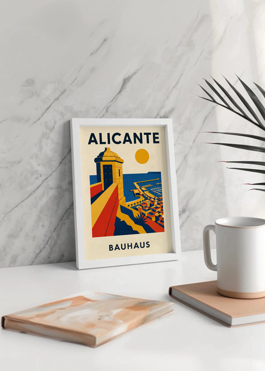 Alicante Poster Bauhaus