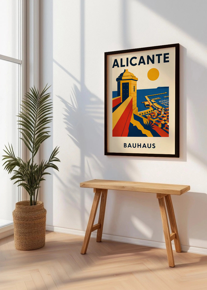 Alicante Poster Bauhaus