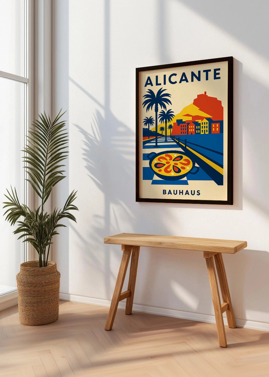 Cuadro Alicante Poster Bauhaus
