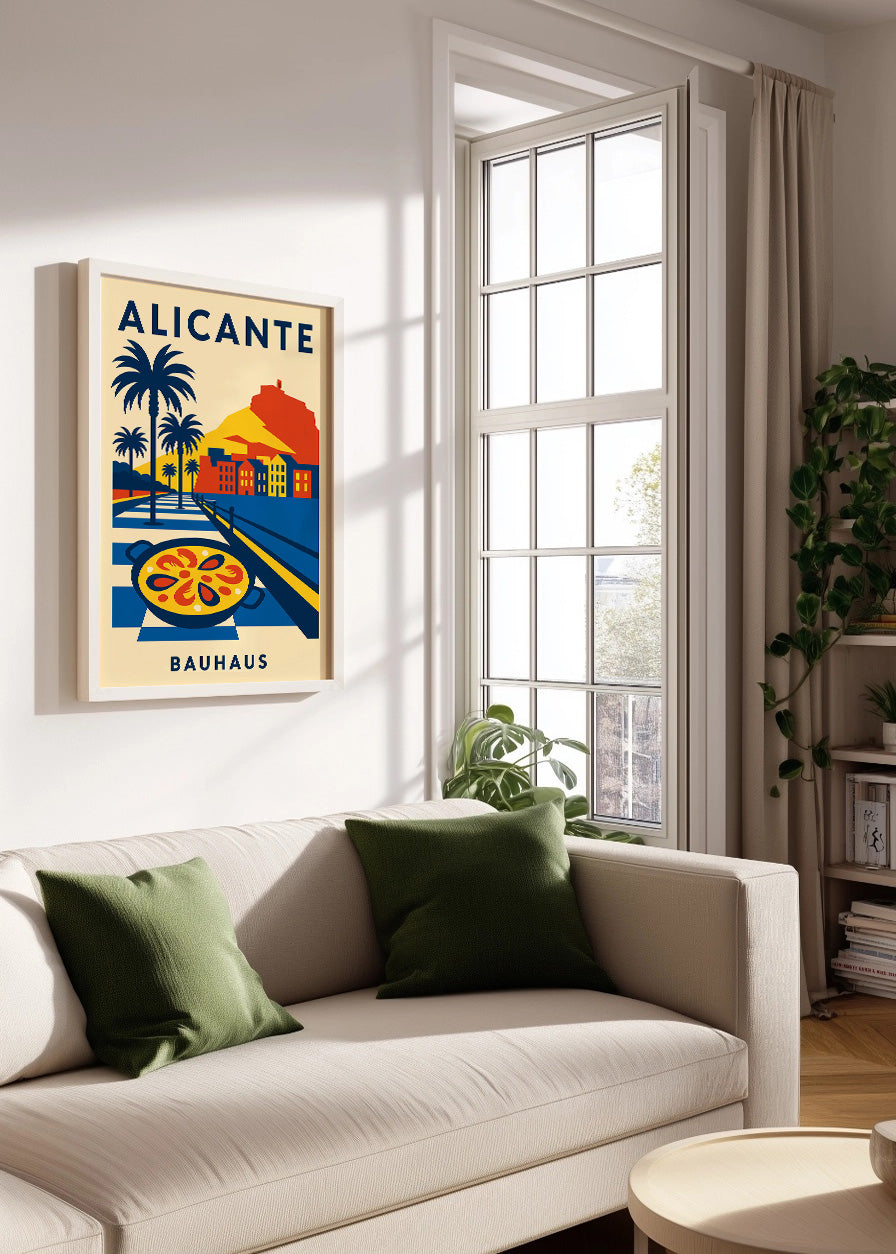 Cuadro Alicante Poster Bauhaus