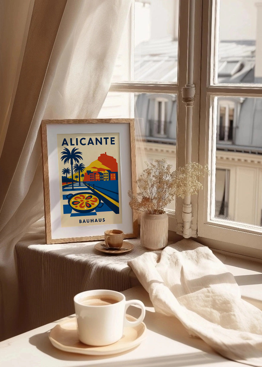 Cuadro Alicante Poster Bauhaus