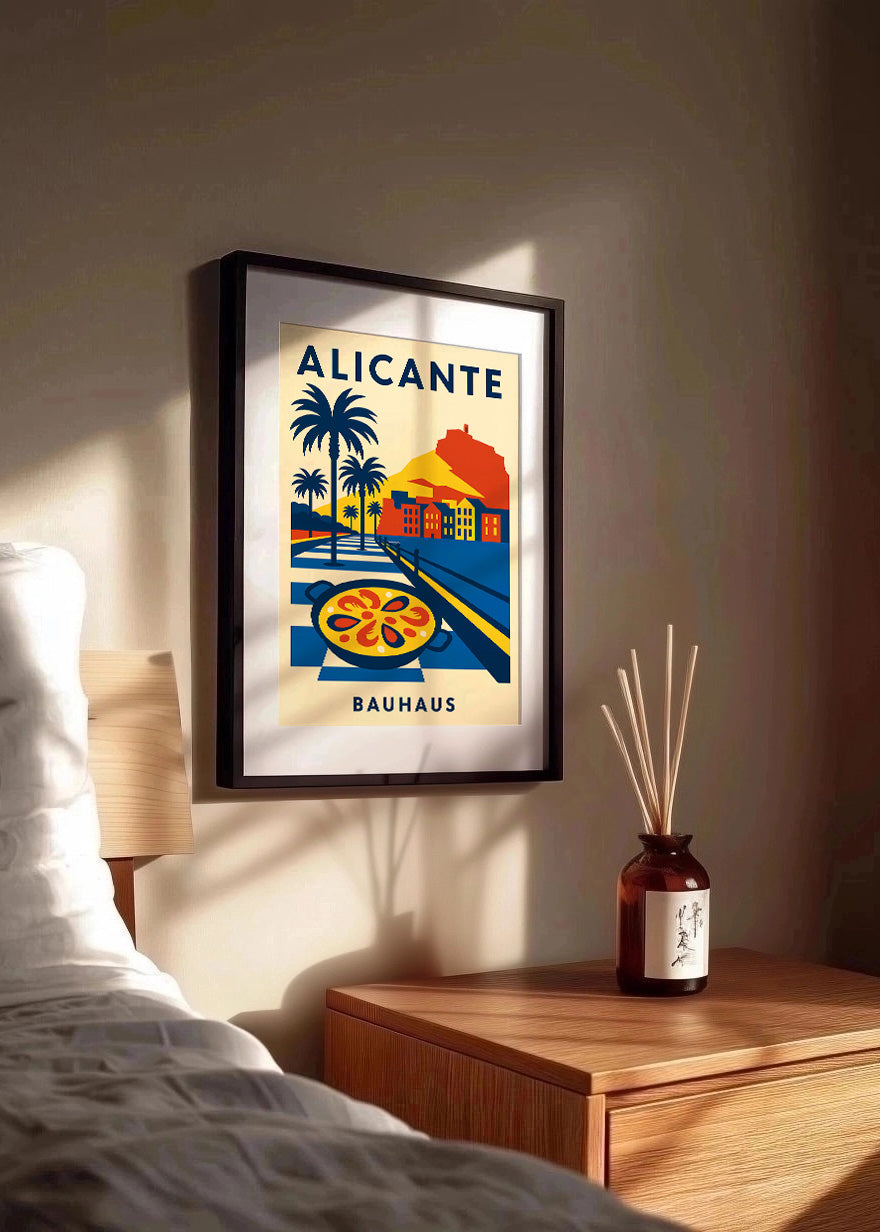 Cuadro Alicante Poster Bauhaus