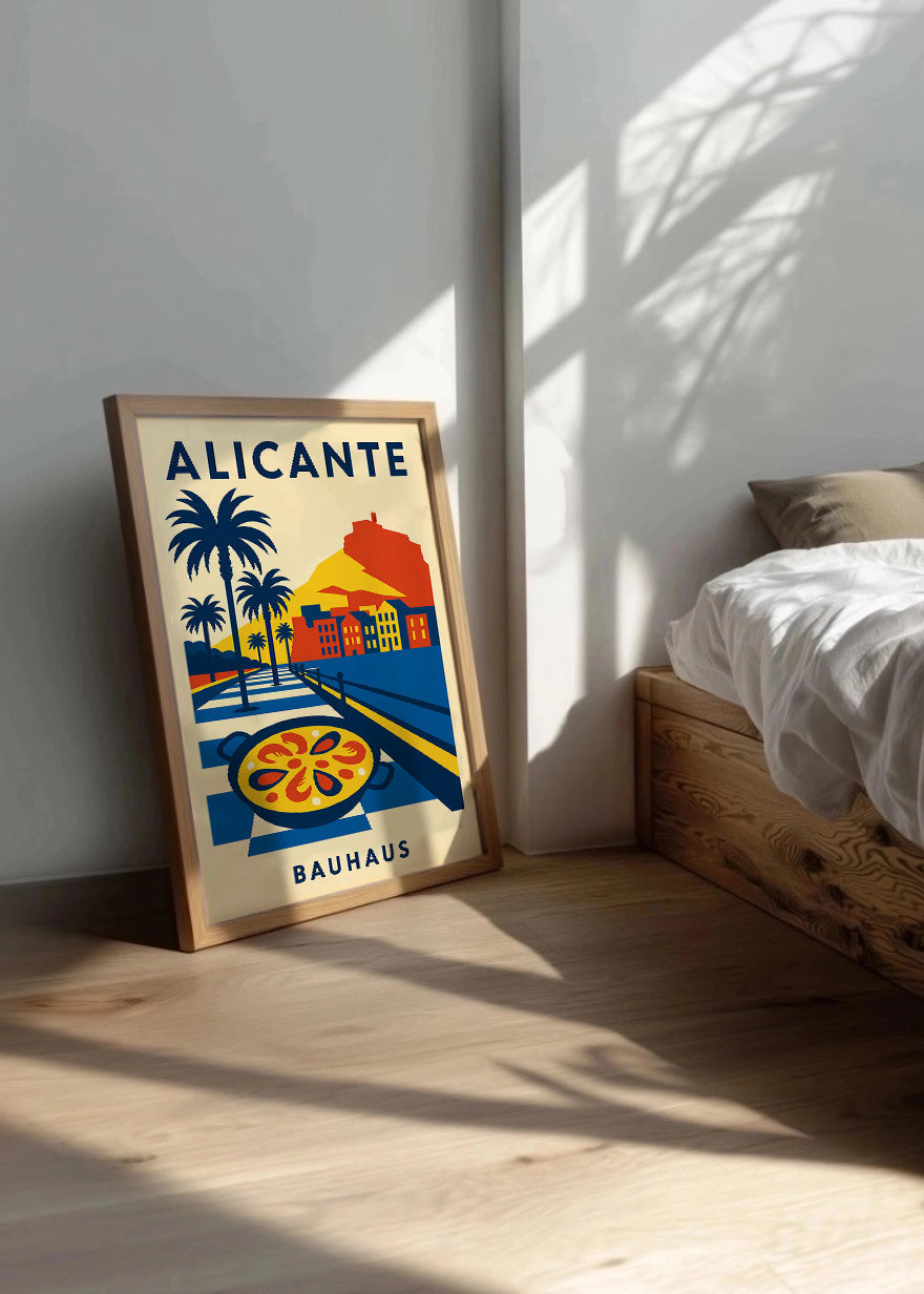 Cuadro Alicante Poster Bauhaus