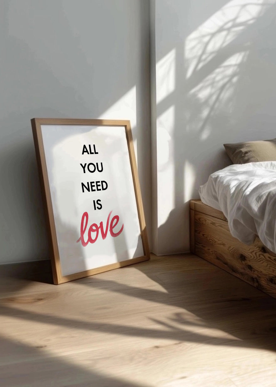 Cuadro All you need is love