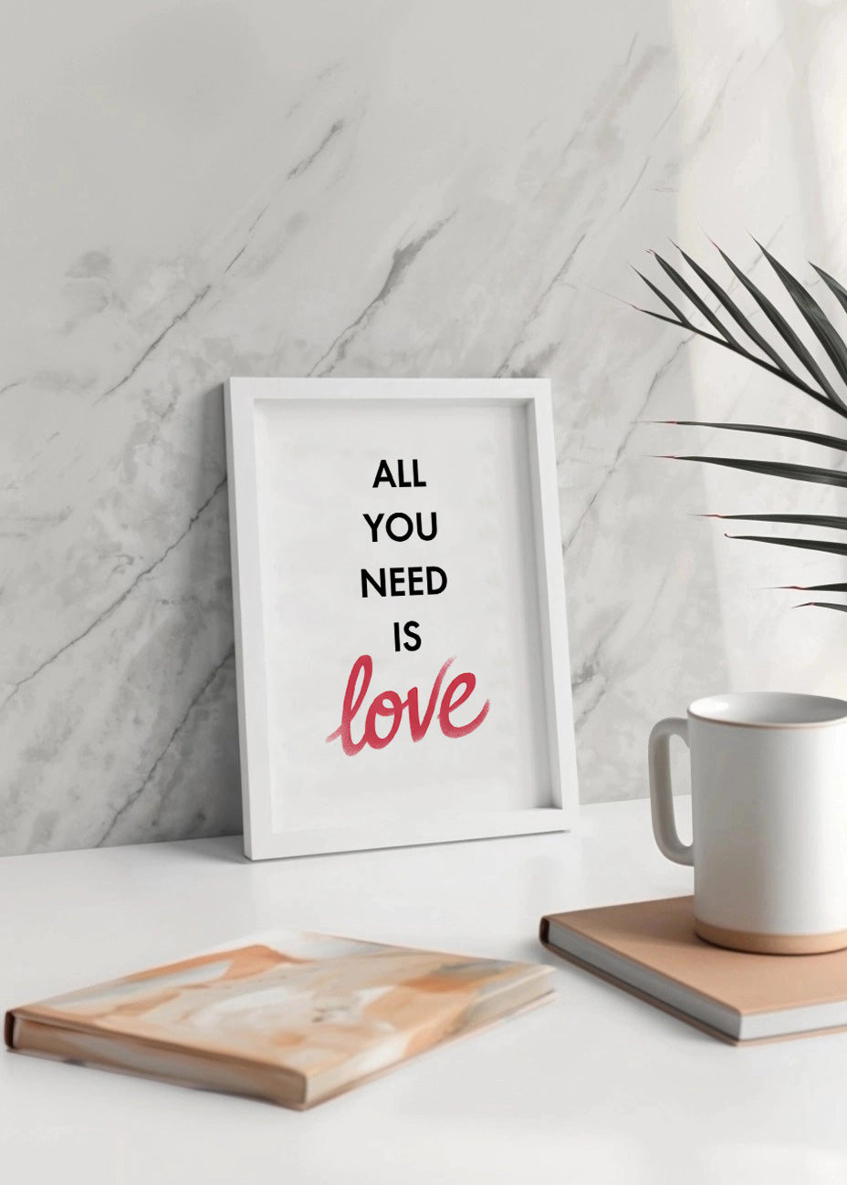 Cuadro All you need is love