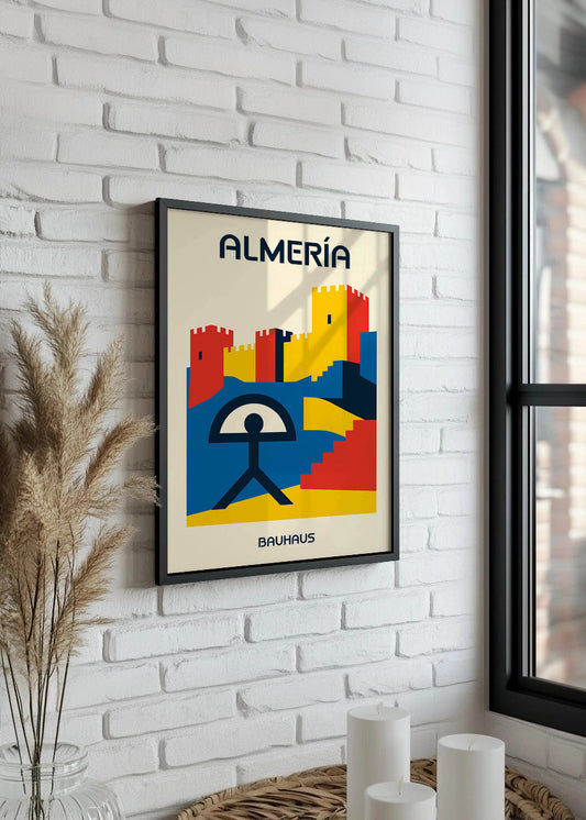 Cuadro Almería Poster Bauhaus