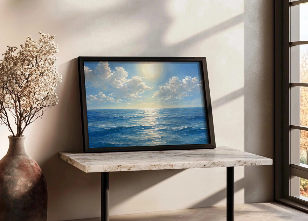 Cuadro Amanecer en el océano