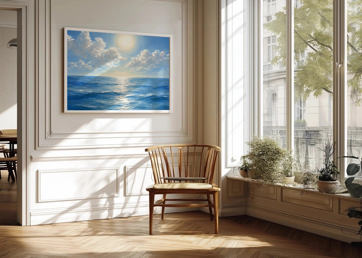 Cuadro Amanecer en el océano