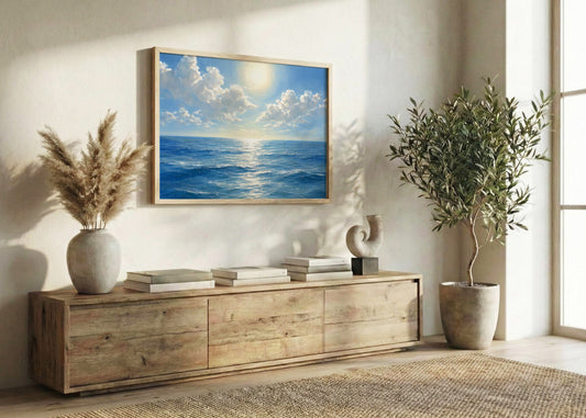 Cuadro Amanecer en el océano