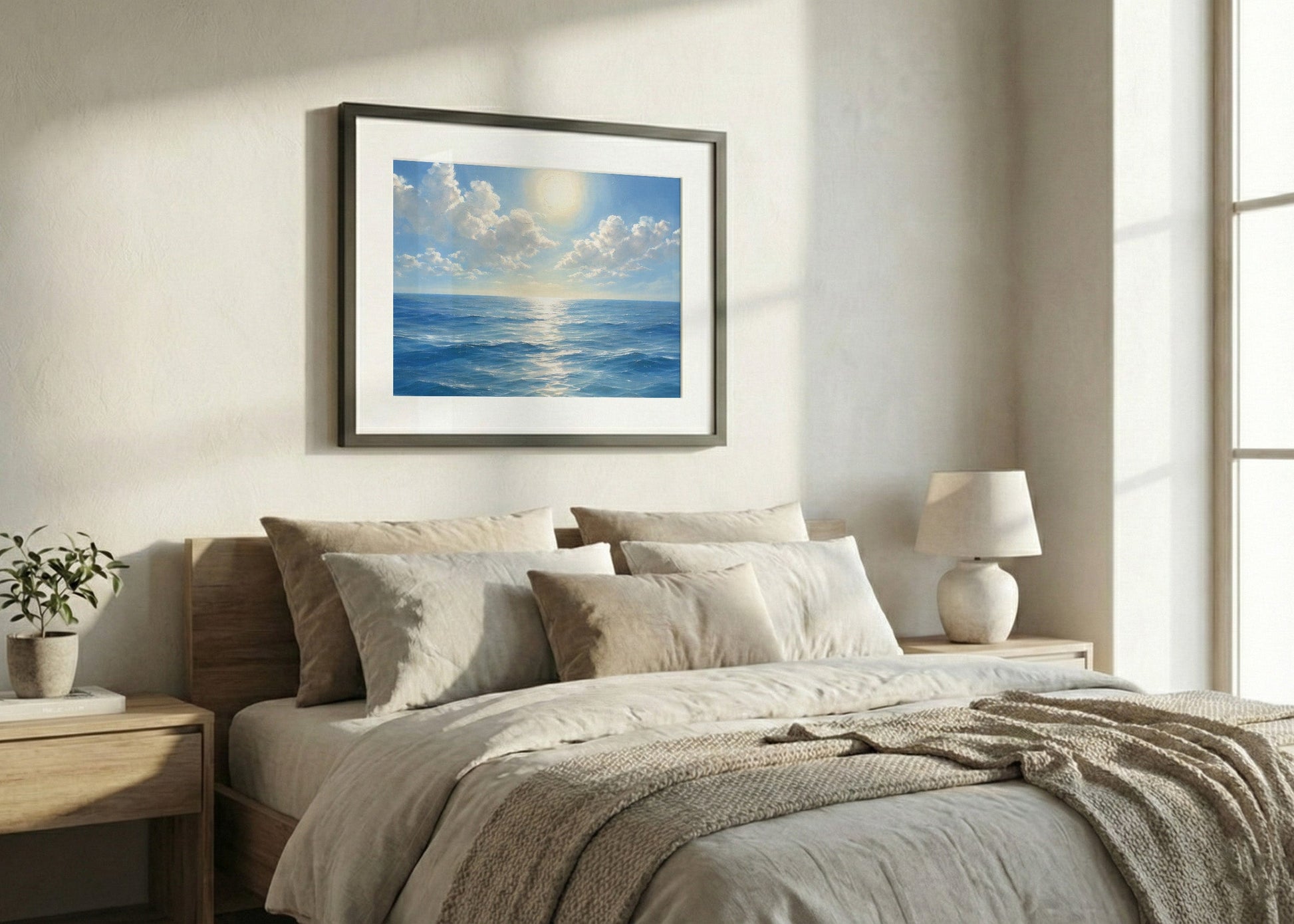 Cuadro Amanecer en el océano