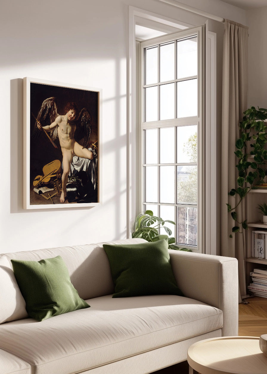Cuadro ​Amor victorioso (Caravaggio)
