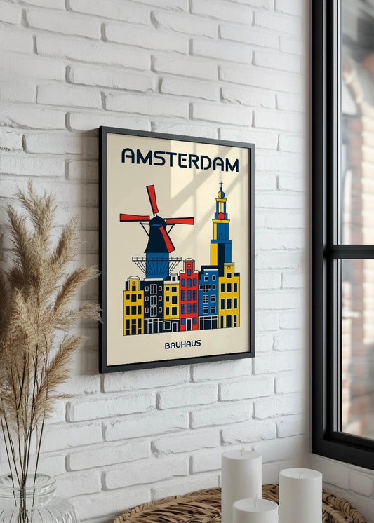 Cuadro Amsterdam Poster Bauhaus