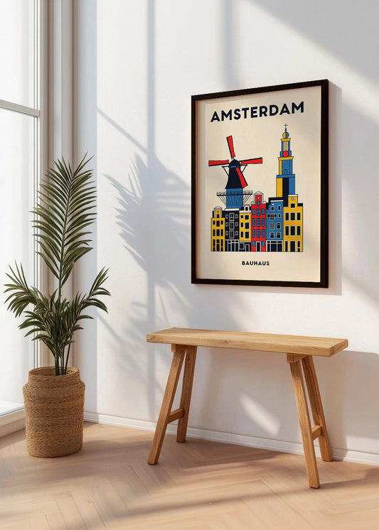 Cuadro Amsterdam Poster Bauhaus