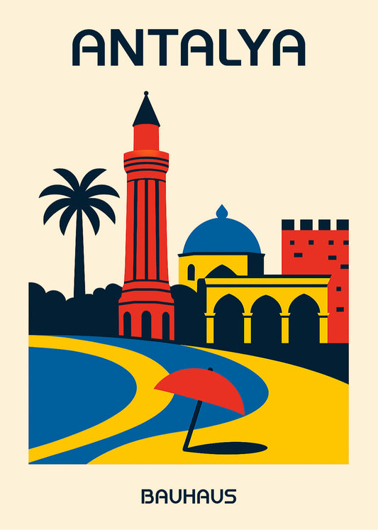 Cuadro Antalya Poster Bauhaus