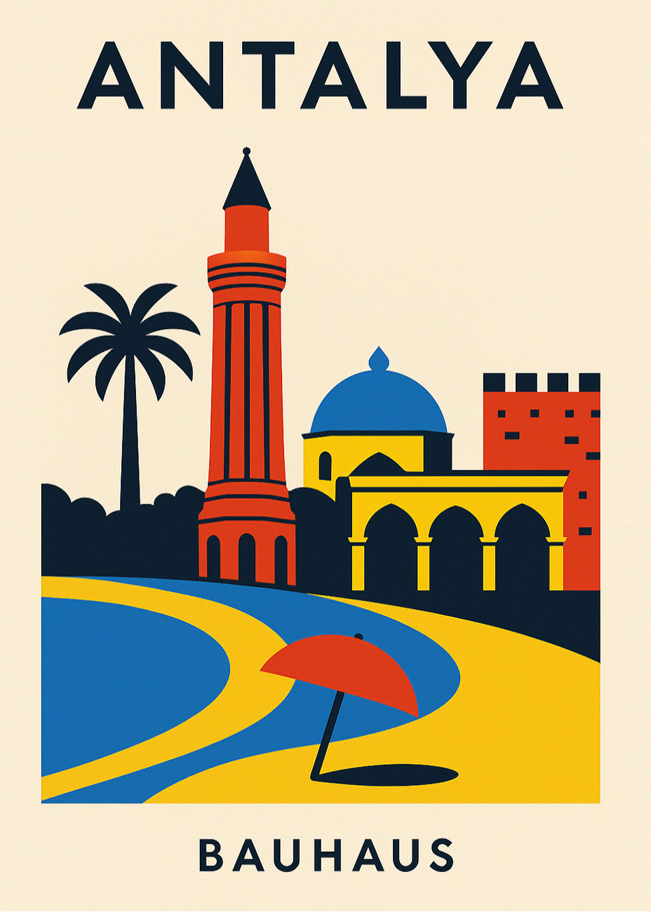 Cuadro Antalya Poster Bauhaus