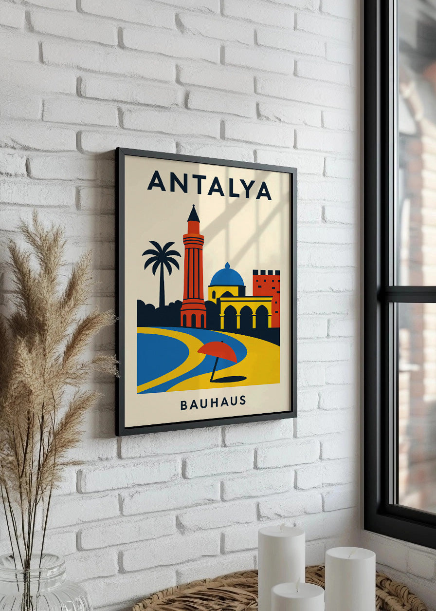 Cuadro Antalya Poster Bauhaus