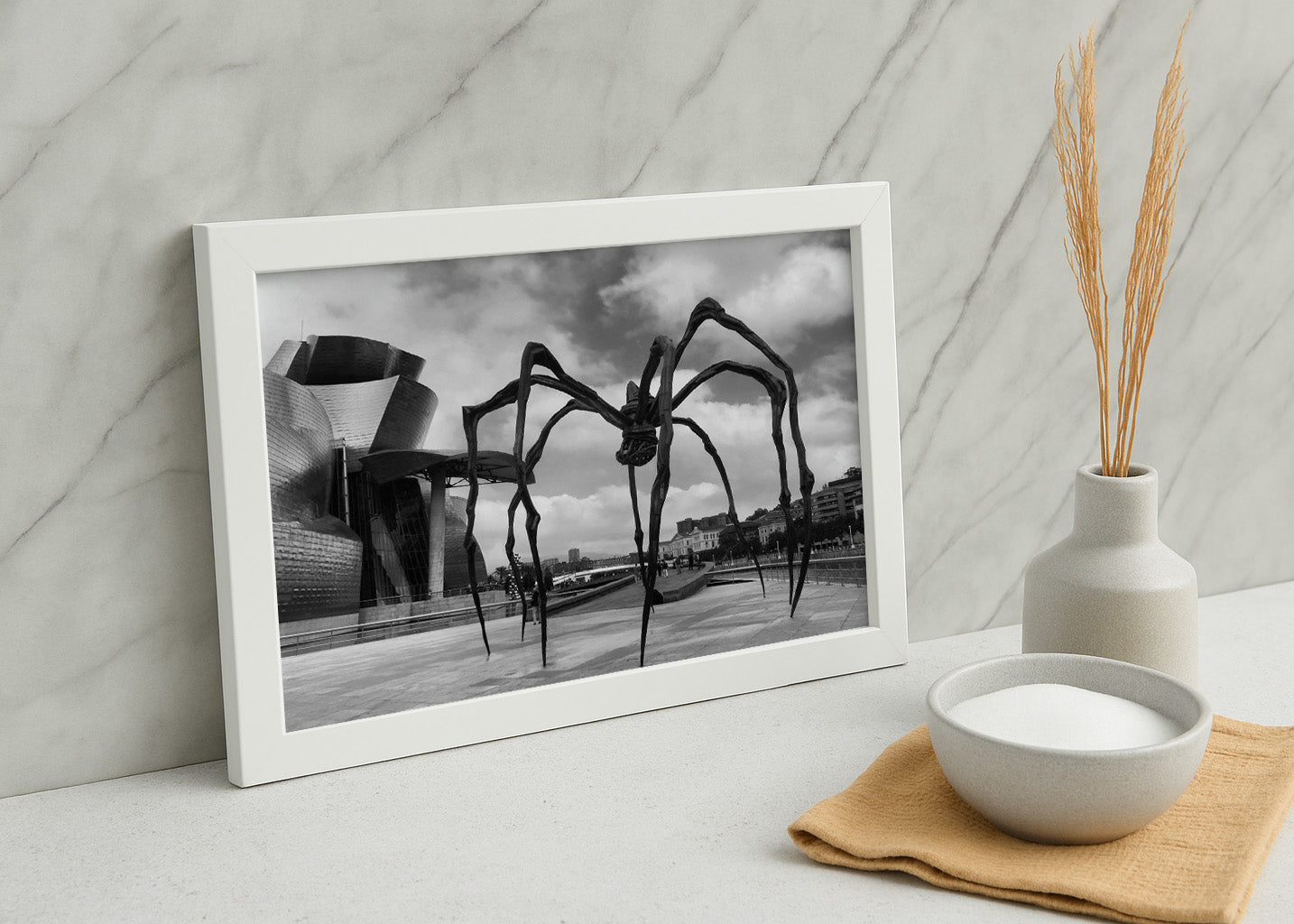 Cuadro ​Araña Mamá (Maman) en el Guggenheim