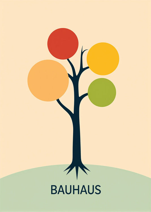 Cuadro Árbol Bauhaus
