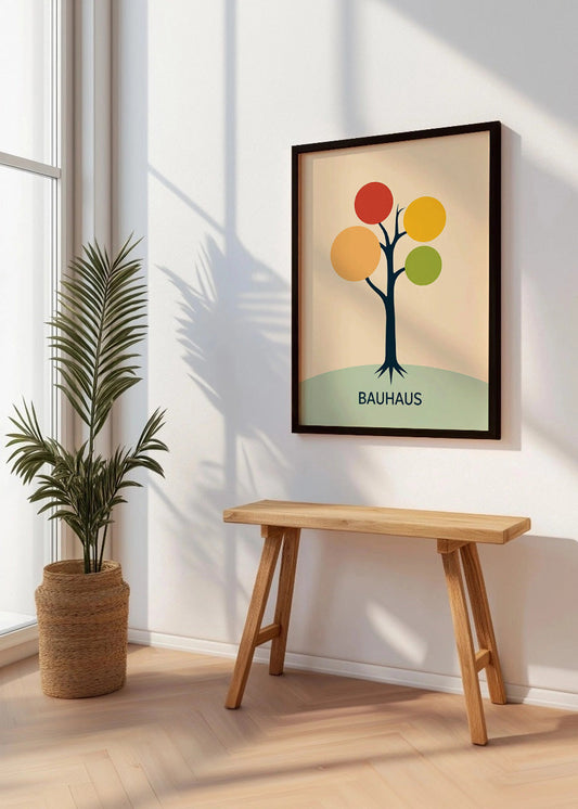 Cuadro Árbol Bauhaus