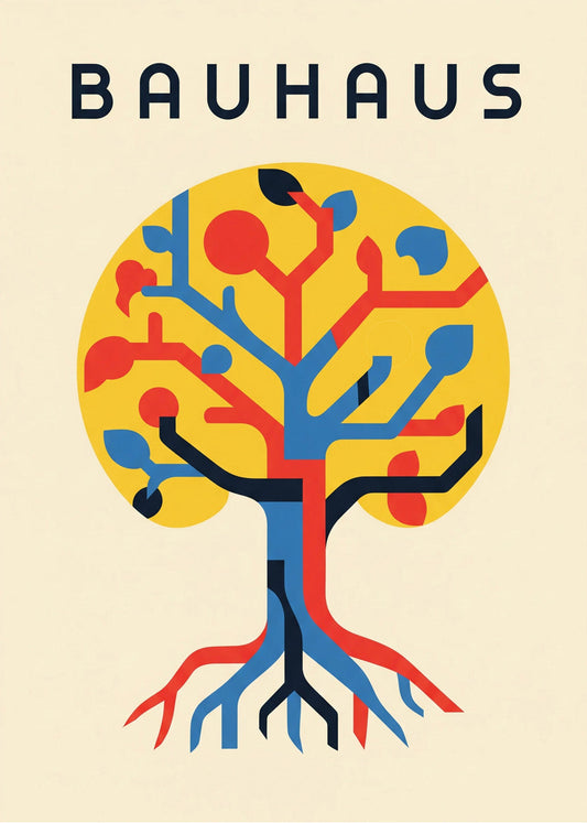 Cuadro Árbol de la vida Bauhaus