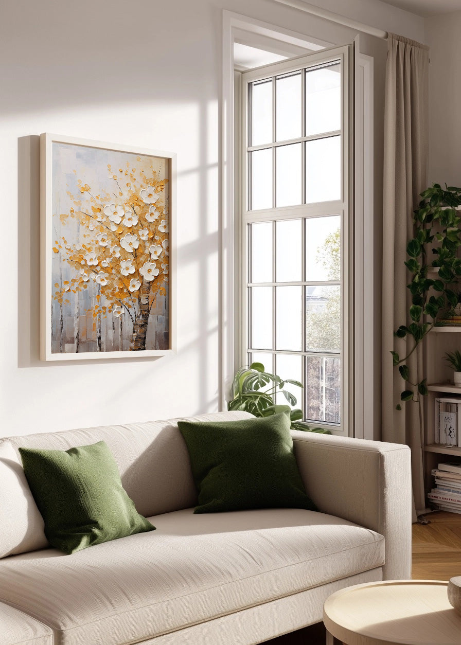 Cuadro ​Árbol floreciente