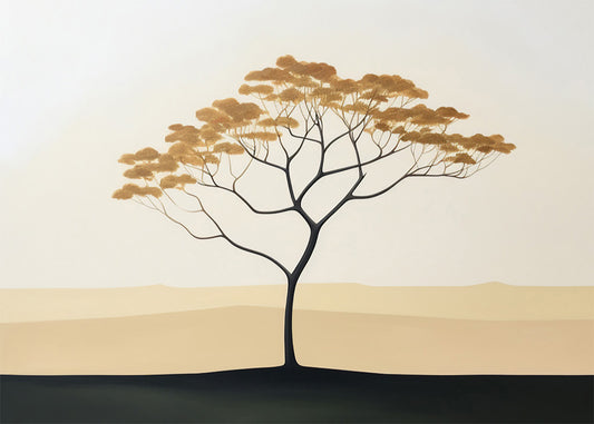 Cuadro ​Árbol solitario