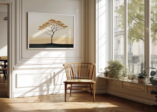 Cuadro ​Árbol solitario