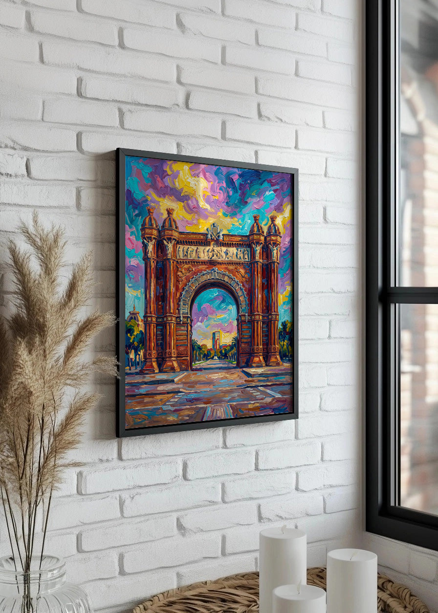 Cuadro Arco del Triunfo - Soft - Fauvista